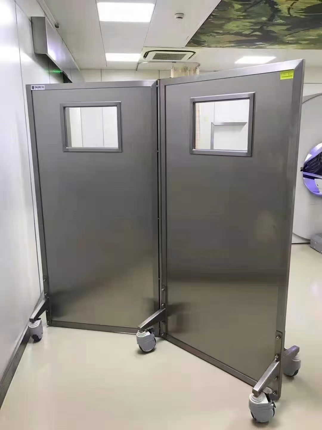 西安隔断双联铅屏风